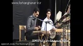 همنوازی سنتور تنبک هنرجویان اموزشگاه موسیقی فرهنگ هنر کرج