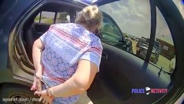 تصاویر تکان دهنده شوکر زدن به زن 65 ساله توسط پلیس آمریکا +16