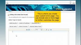 چگونه یک Error Page دلخواه در cPanel بسازیم