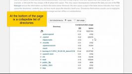 استفاده ابزار Disk Space Usage