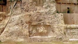 سنگ نگاره پیروزی شاپور اول برای والرین رومی
