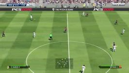 2 گل زیبا در pes2015 demo ظبط شده توسط ps4 خودم