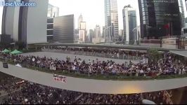 تجمع بزرگ خیابانی در هنگ كنگ. برتر جهان