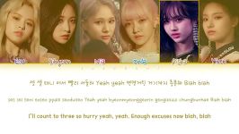 EVERGLOW 에버글로우  Adios Color Coded Lyrics EngRomHan가사