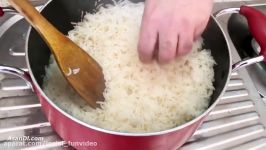 آموزش آشپزی جواد جوادی  قسمت 39  برنج کته