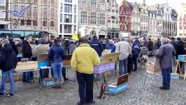 بازارکبوتر مسابقه لیر، بلژیک 2014 به صورت اسلاید