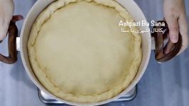 طرز تهیه پیتزای مرغ شکم پر تابه ای بدون نیاز به فر