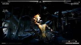 Mortal Kombat X  Sub Zero vs Scorpion Gameplay