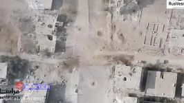 فیلم دیدنی کمتر دیده شده تار مار شدن تروریست‌های داعش در یرموک
