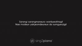 FAKE LOVE Piano Karaoke Instrumental BTS 방탄소년단  ROMANIZED