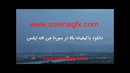 فیلم استوك نمای شهر در هنگام رعد برق