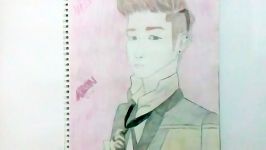 nuest aron drawing