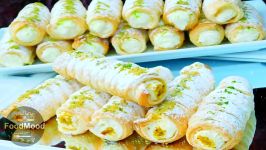 EID Cream Rollsطرز تهیه کریم رول به روش آشپزی بهارستان