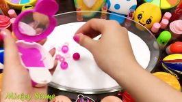 قاطی کردن اسلایم ها Mixing Random Things into FLUFFY Slime