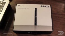 جعبه گشایی نمونه صدای میکروفون آکاجی AKG P170