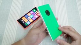 Nokia Lumia 730 vs Nokia Lumia 830  Comparison