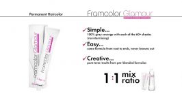 framesi Framcolor Glamour رنگ مو گلامور فرامسی