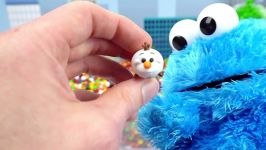 بازی سرگرمی برای بچه ها Blind Bags with Candy and Cookie Monster