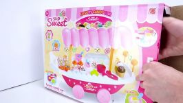 بازی اسباب بازی ها Sweet Shop Toy Ice Cream Cart for Kids