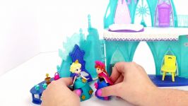 بازی سرگرمی برای بچه ها Anna and Elsa Frozen Adventure with Surprise Toys