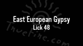 50 Gypsy Jazz Licks  #48 East European Gypsy  Guitar Lesson  Reinier Voet