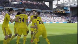 گل بسیار زیبای Eden Hazard ضربه ایستگاهی در FIFA 15