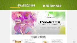 SAGA Acoustic Trailer Percussion by Red Room Audio