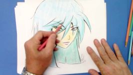 آموزش نقاشی How To Draw a Beautiful Manga Girl