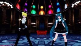 MMD DISTURB MANIC GIRL  Miku•Len 480p