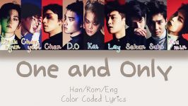 EXO  One And Only 유리어항 HAN ROM ENG Color Coded Lyrics