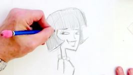 آموزش نقاشی How To Draw A Pretty Character  Step by Step