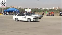 درگ BMW E30 کامارو  مسابقات درگ 18 مهر 93