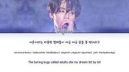 BTS JUNGKOOK 정국  Contrail 비행운 Color Coded Lyrics EngRomHan가사