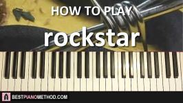 HOW TO PLAY  Post Malone ft. 21 Savage  Rockstar Piano Tutorial Lesson