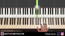 Super Mario Bros.  Theme Song Piano Tutorial Lesson