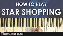 HOW TO PLAY  LIL PEEP  STAR SHOPPING Piano Tutorial Lesson