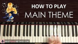 HOW TO PLAY  Zelda Breath of the Wild  Main Theme Piano Tutorial Lesson