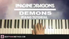 HOW TO PLAY  Imagine Dragons  Demons Piano Tutorial Lesson