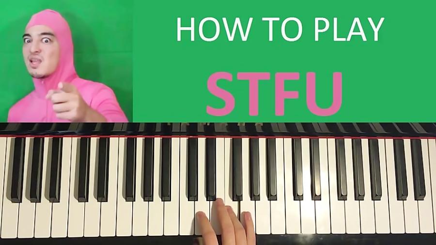 HOW TO PLAY  FILTHY FRANK SONG  STFU Piano Tutorial Lesson