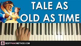 HOW TO PLAY  Beauty And The Beast  Tale As Old As Time Piano Tutorial Lesson