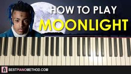 HOW TO PLAY  XXXTENTACION  Moonlight Piano Tutorial Lesson