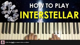 HOW TO PLAY  Interstellar  Main Theme  Hans Zimmer Piano Tutorial Lesson