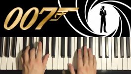 How To Play  JAMES BOND 007 Theme PIANO TUTORIAL LESSON