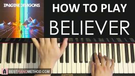 HOW TO PLAY  Imagine Dragons  Believer Piano Tutorial Lesson