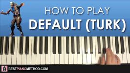 FORTNITE  Default Dance Music Piano Tutorial Lesson