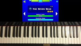 How To Play  Geometry Dash Meltdown  The Seven Seas Piano Tutorial