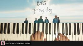 HOW TO PLAY  BTS 방탄소년단  Spring Day Piano Tutorial Lesson