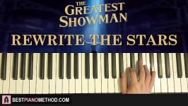 HOW TO PLAY  The Greatest Showman  Rewrite The Stars Piano Tutorial Lesson