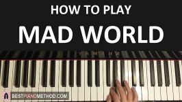 HOW TO PLAY  Gary Jules  Mad World Piano Tutorial Lesson