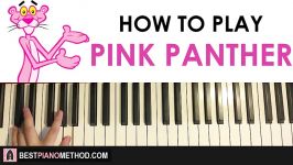 HOW TO PLAY  The Pink Panther Theme Piano Tutorial Lesson